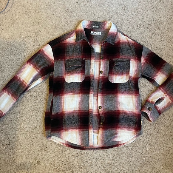 Hollister Tops - Hollister Plaid / Flannel Button Up